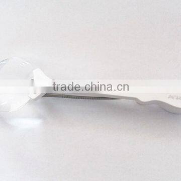 Factory Directly!Handheld plastic tweezer magnifier with led light