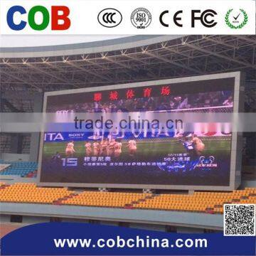 wide view angle P10 led display outdoor advertising panel