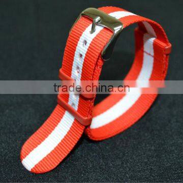 2016 Hot Item and Popular 14mm Zulu Wrist Nylon Strap Watch Belt Nato Band Watcband