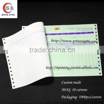 Carbonless delivery note supplier