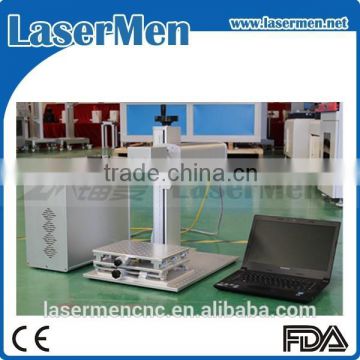 hot sale fiber laser marking machine for metal / mini laser marking machine price LM-20