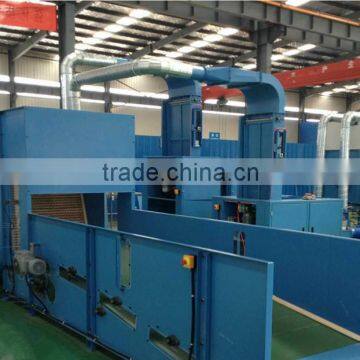 Hollow conjugated siliconized polyester fiber opening machine