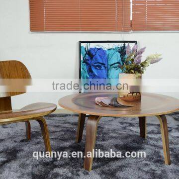 Plywood chair and side table for living room