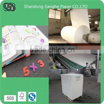 100% Virgin Wood Pulp Woodfree Offset Paper Roll