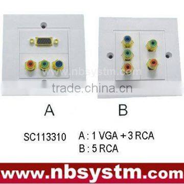 AV Wall Plate