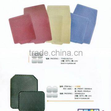 Wholesale 4 Pieces Heated Rubber Car Floor Mats photo-2