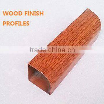 wood finish aluminium profiles