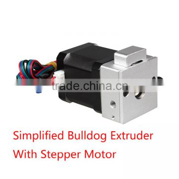 3D Printer Parts Simplified Version Bulldog Universal Extruder Kit Aluminium Alloy Extruder MK8 With 42 Stepper Motor