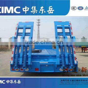 Widely Used / with Low Price 3 Axles Low bed Semi Trailer Truck from China semi trailer manufacturer