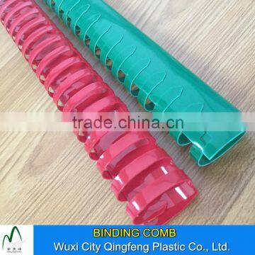 6mm 8mm 10mm 22mm 25mm 28mm 32mm 19rings 21rings PVC Plastic Binding Comb Book Menu Color Plastic Comb