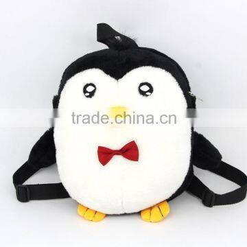 plush backpack for kids,Plush Penguin Animal Backpack,Plush Kids Backpack Toy