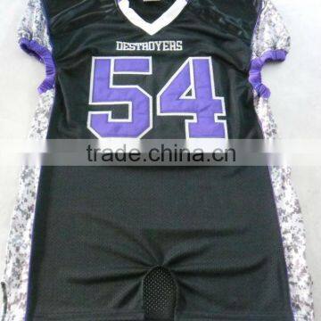 Camo Tackle Twill American Football Jereseys
