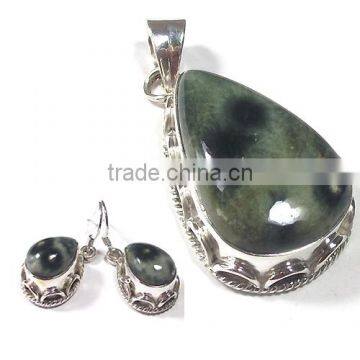 925 silver jewelry ocean jasper jewelry sterling silver jewelry wholesale Indian semi precious jewelry