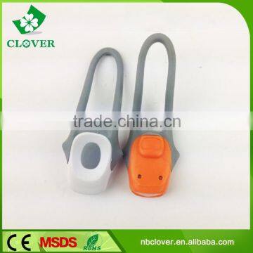 Waterproof Bicycle Head Light 2 Led Silicone Bicycle Front Light