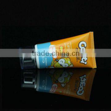 100ml kids cream tube for sunscreen plastic packing