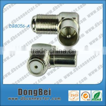 75 ohm right angle f female brass adapter na notebook suppliers