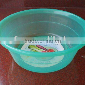 plastic transparent basin Di38.5cm/11L