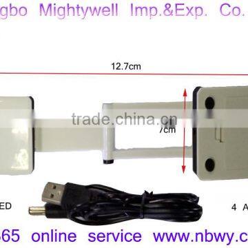 Foldable 20 SMD LED Desk Lamp,Mobile Charger,USB or Battery Powered photo-3