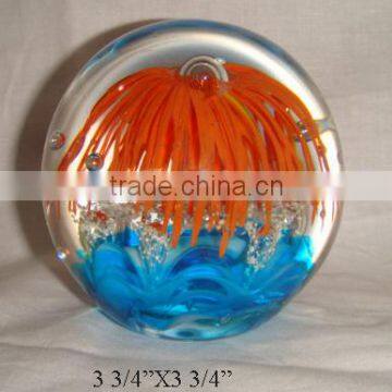 glass paperweight