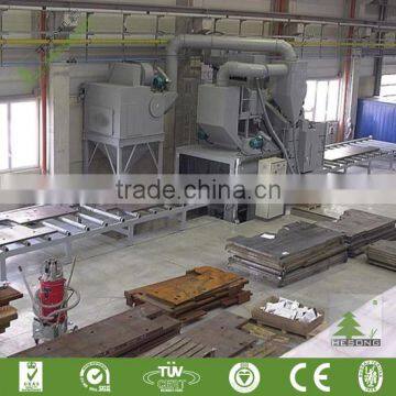 High--Efficiency Steel Plate Shot Blasting and Painting Line