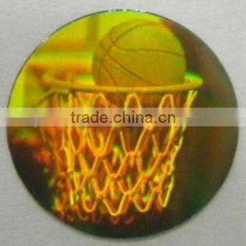 the most advanced security 3D visual effect hologram sticker