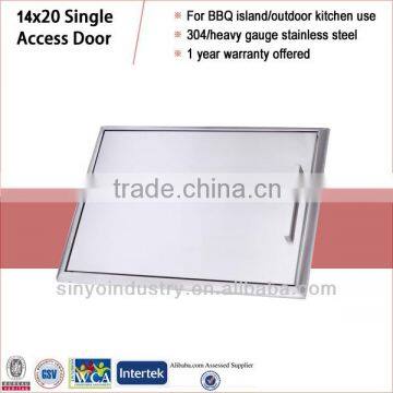 14x20 single access door