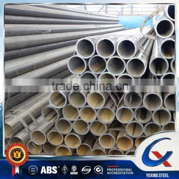 2016 constructal carbon black erw round welded steel pipe tube