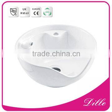 Salon white Shampoo ceramic basin XC-B32