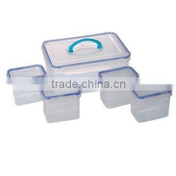 5PCS Food Container with handle BPA free