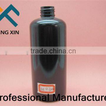 Plastic cosmetic bottle plastic bottle with filp top cap