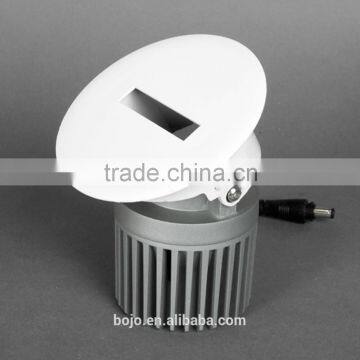 9w 10w adjustable cob led wall wash downlight with linear hole