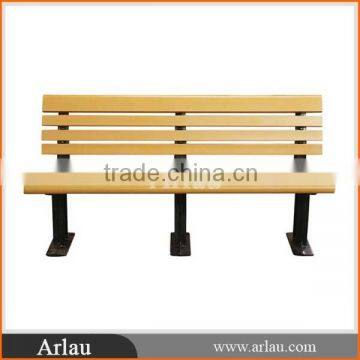 FW128a Arlau outdoor wooden comfortable long bench