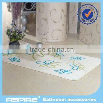 flower shape pvc bath mat/anti-slip bath mat