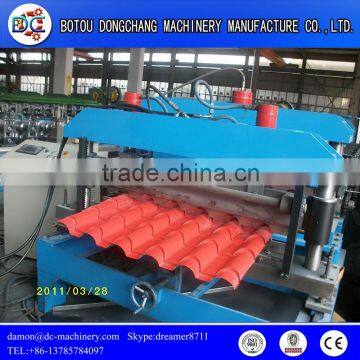 Hot Selling High Speed Roofing Color Steel Glazed Tile Roll Forming Machinery With Best Quality