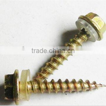 hot sale on alibaba hex head self tapping screws with washer