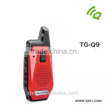 Portable walkie talkie TG-Q9 FCC certificated 2W mini RADIO