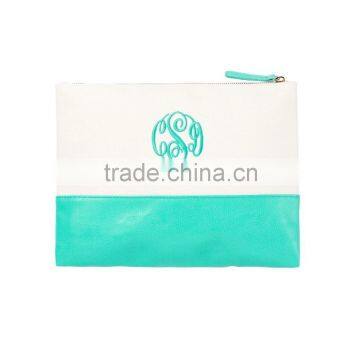 Wholesale Boutique Monogrammable Sullivan Zip Cosmetic Pouch photo-6