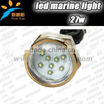 27w C REE 1800lm LED Light Bulb, LED Marine Light For Boat Waterproof Rate IP68