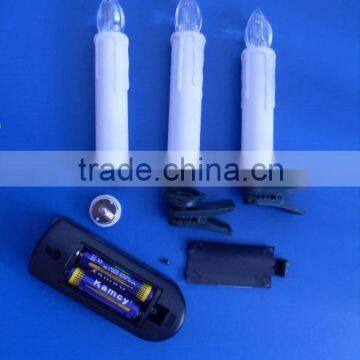 led electronic candle with remote control