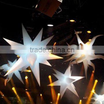 led twinkle light star, giant inflatable coulourful decoration star