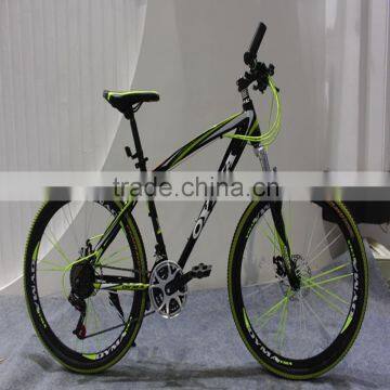 for man or woman/ 2016 new model/China bike factory wholesale mountain bikes/steel fram bike/ inch mountain bicycle/MTB bike