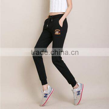 Spring thin pants female cotton pants feet long Wei pants female casual pants