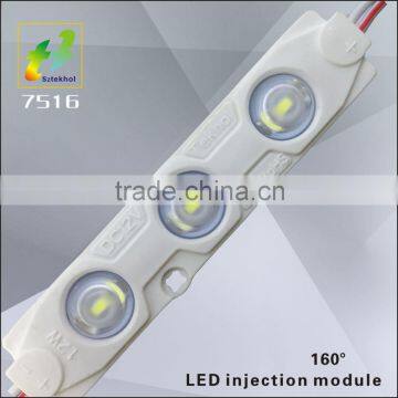 DC12v led module with 130 luminance and 3 years warranty,waterproof 67