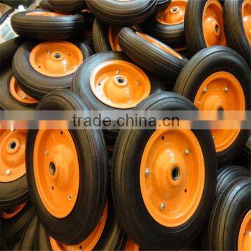 Qingdao Haoshun Manufacturer Semi Pneumatic Wheel 3.50-7