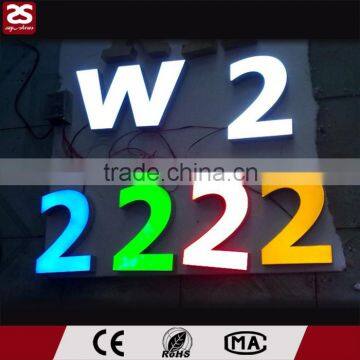 Factory Price Frontlit Resin Letter 3d Led Letter Signs photo-4