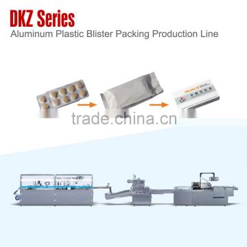 Fully Automatic Alu Plastic Blister Packing and Cartoning Production Line