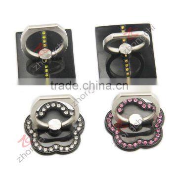 Ring holder for mobile phone with car mount