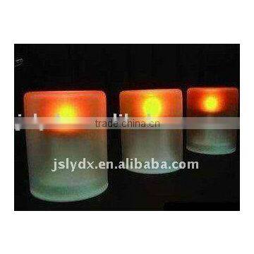 Solar Glass LED Candle Light, Solar Light