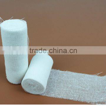Disposable Medical Supplies Cotton Gauze Bandage Half Elastic Surgical Dressing Gauze