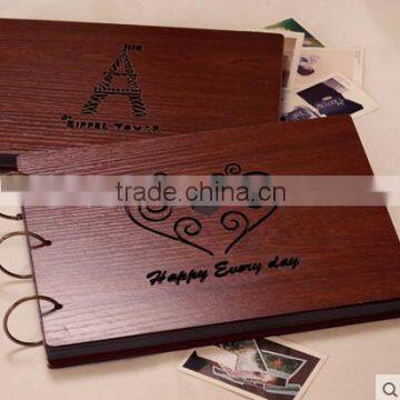 Classical Wooden Photo Album Box Wooden Box Wooden Packaging Wholesale